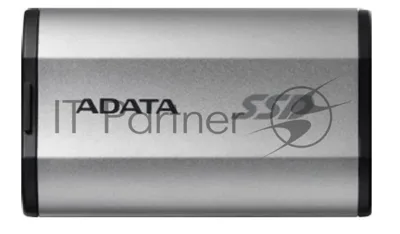 Внешний SSD ADATA SD810, 500 Gb, USB 3.2 Gen 2x2 Type-C, R/W 2000/2000, серебристый