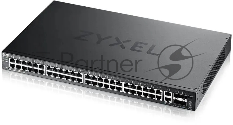 Коммутатор L3 Access Zyxel NebulaFlex Pro XGS2220-54, rack 19", 48xRJ-45: 1G, 2xRJ-45: 1/2.5/5/10G, 4xSFP+