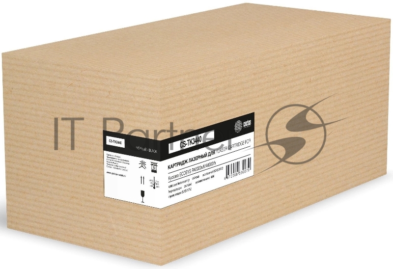 Картридж лазерный Cactus CS-TK3440 (TK-3440) черный (40000 стр.) для Kyocera ECOSYS PA6000x/MA6000ifx