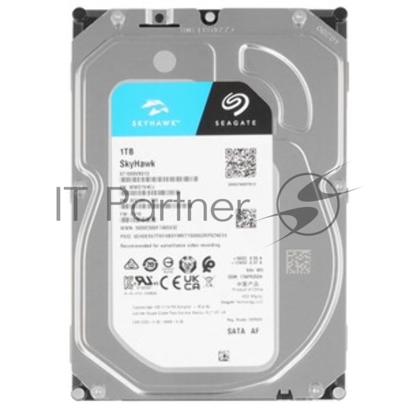 Жесткий диск HDD Seagate SkyHawk 1Tb 5400rpm SATA 256Mb 3.5"