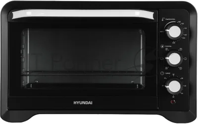 Мини-печь Hyundai MIO-HY094 35 л, 1600 Вт, черный