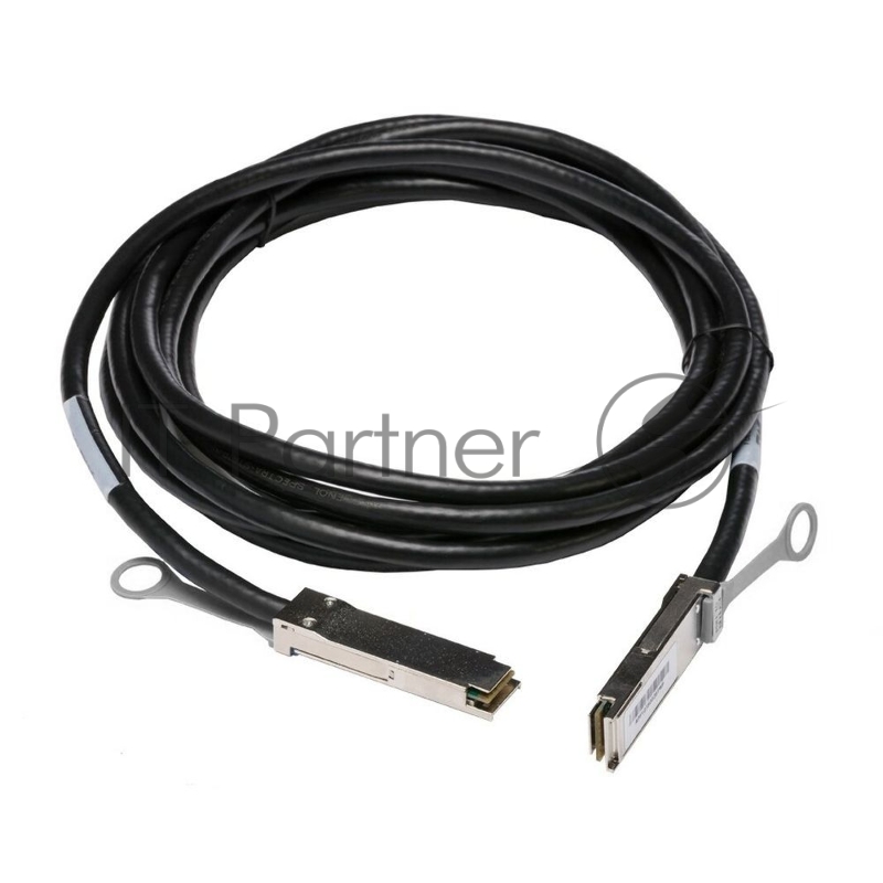 Пассивная кабельная сборка 100G, QSFP28, 30AWG, Passive, DAC, 1м Future Technologies FT-QSFP28-CabP-AWG30-1