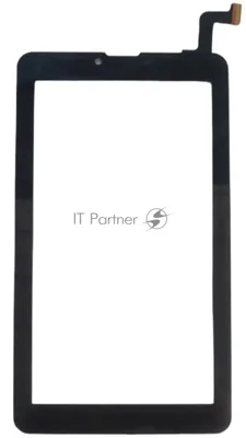Сенсорное стекло (тачскрин) для Prestigio Wize 1177 4G, черное