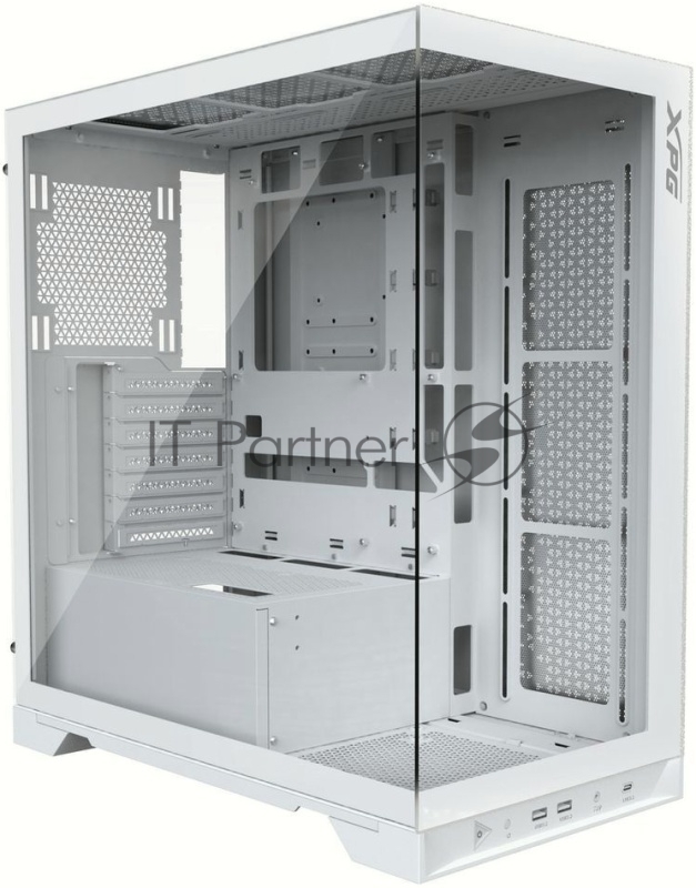 Компьютерный корпус XPG INVADER X белый (INVADERXMTWOF-WHCWW) Mid-Tower, Micro-ATX, Mini-ITX, Standard-ATX, USB 3.2 Gen2 Type-A, USB 3.2 Gen2 Type-C