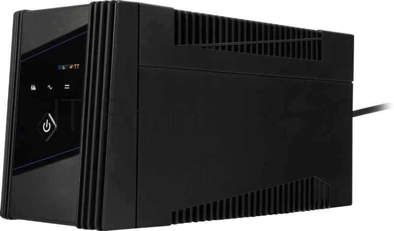 Источник бесперебойного питания SMARTWATT UPS UNI 450 черный 450/250 ВА/Вт, линейно-интерактивный, напольный, LED индикация, Shuko CEE7/4 - 2 шт.