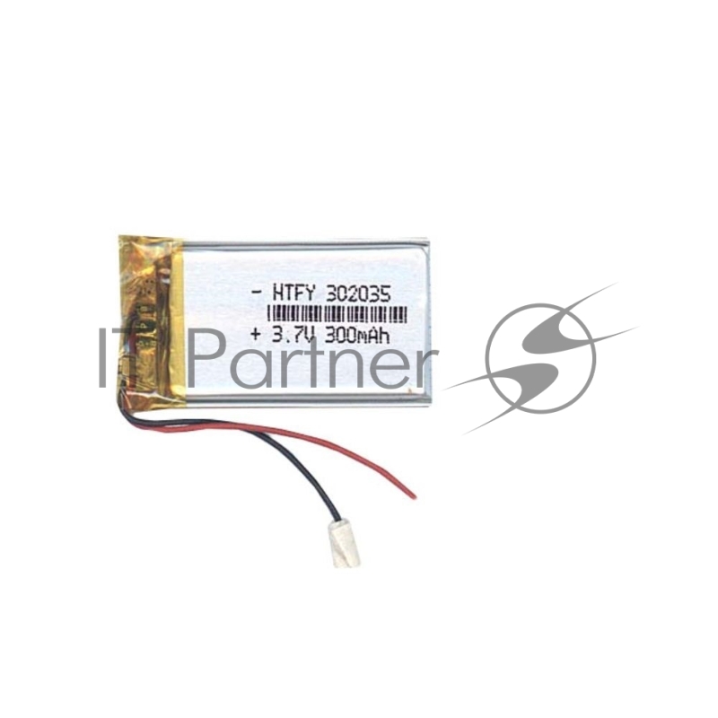 Аккумулятор Li-Pol (батарея) 3x20x35мм 2pin 3.7V/300mAh