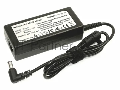 Блок питания для монитора и телевизора LCD 19V 2.53A 48W (6.5x4.4мм), OEM