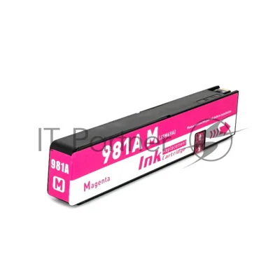 Картридж струйный NVPrint 981A (NV-J3M69A) Magenta для HP PageWide 556/586 (100 мл)