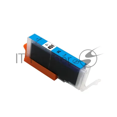 Картридж струйный NVPrint CLI-451XL (NV-6473B001) Cyan для Canon Pixma iP7240/MG6340/MG5440 (12 мл)