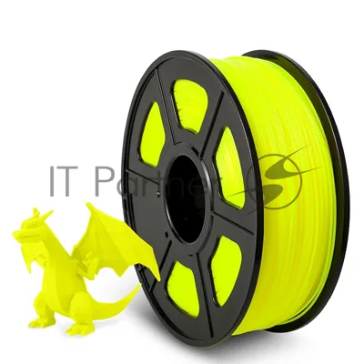 Филамент NVPrint ABS Yellow для 3D печати диаметр 1.75мм длина 330 метров масса 1 кг