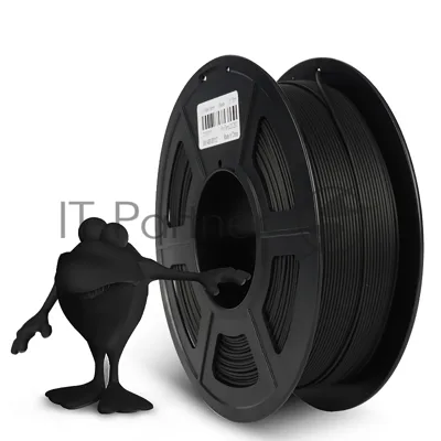 Филамент NVPrint PLA Matte черный для 3D печати диаметр 1.75мм длина 330 метров масса 1 кг