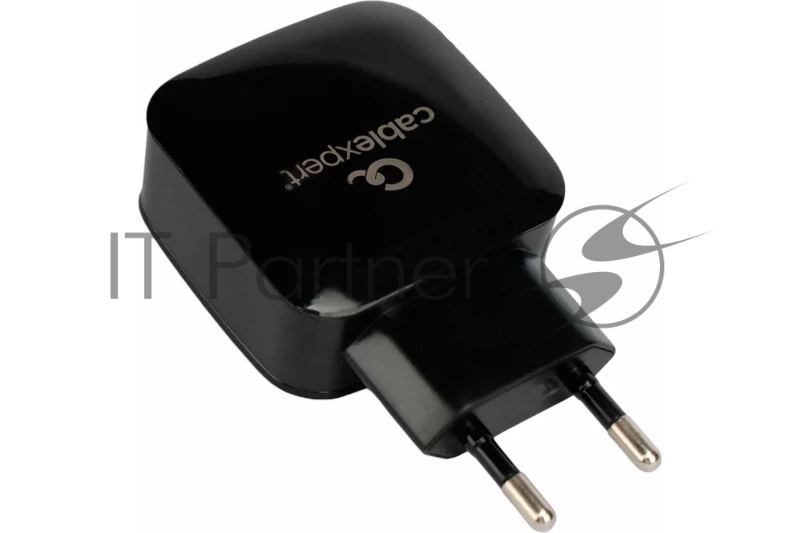 Сетевое зарядное устройство Cablexpert MP3A-PC-41, 18Вт, 3А, быстрая зарядка QC3.0, 1 порт USB, черный, пакет