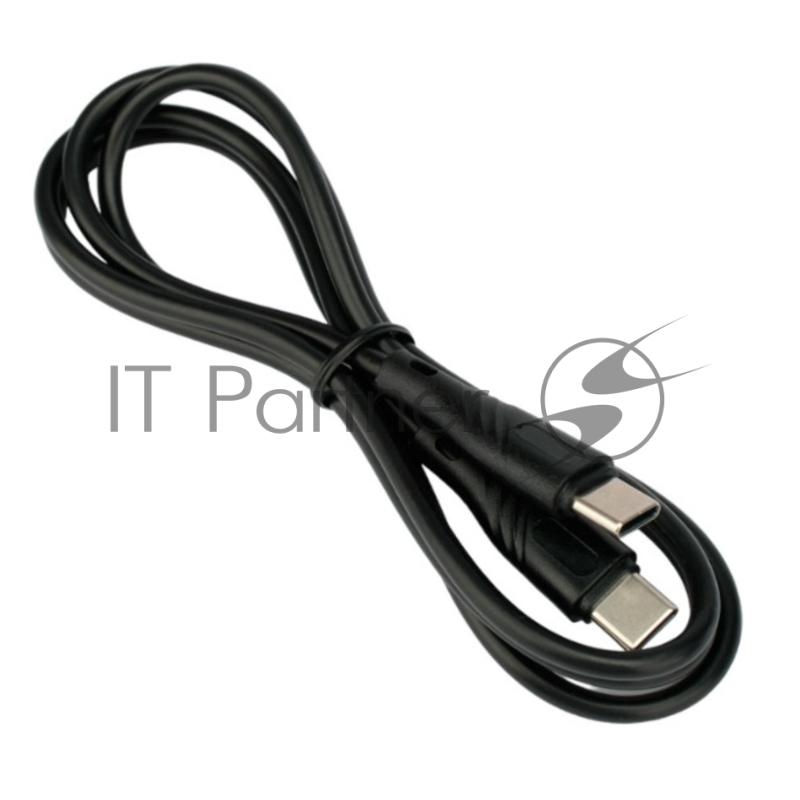 Кабель USB2.0 Cablexpert CCB-USB2-CMCMO1-1MB, Type-C/Type-C, издание Classic 0.1, 3A, 60W, PD/QC3.0, медь, 1м, черный, коробка