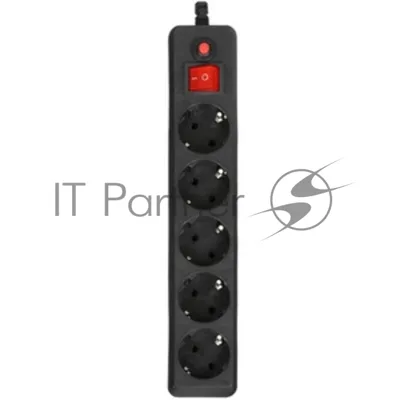 Сетевой фильтр Гарнизон EHLB-3 5р10А 5м черный