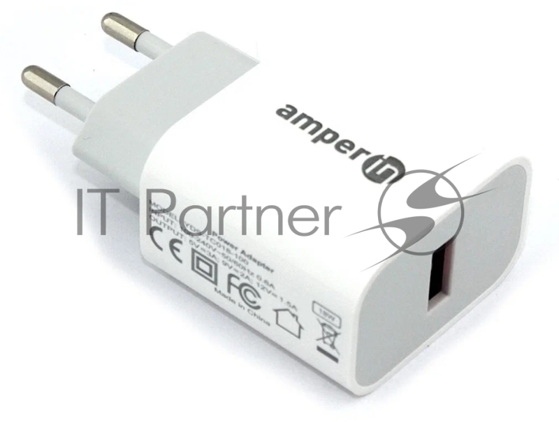 Блок питания (сетевой адаптер) Amperin USB-C (YDS-TC025-001) 25W, черный