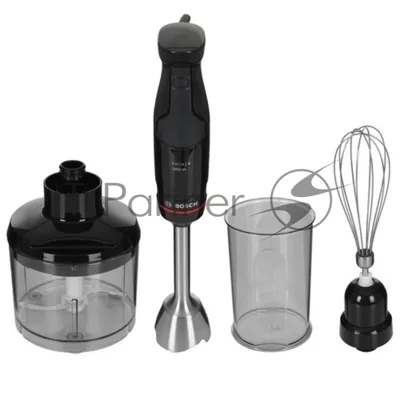 Блендер погружной Bosch MSM4B621 черный, 1000 Вт, 1 скорость