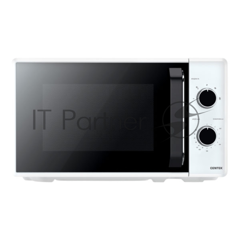 Микроволновая печь Centek CT-1550 белый, 20 л, 700 Вт, переключатели - поворотный механизм