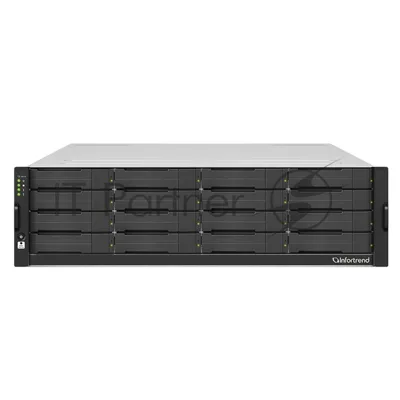 Сетевой накопитель Infortrend GSi 5016GU-F 3U/16bay, single controller system including 1xIntel Xeon E-2278GE CPU, 2x8Gb memory, 1x12Gb/s SAS EXP ports, 4x1GbE LAN ports, 2xGraphic card slots, 2x(PSU+FAN Module), 16xHDD trays and 1xRackmount kit