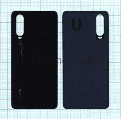 Задняя крышка для Huawei P30 черный