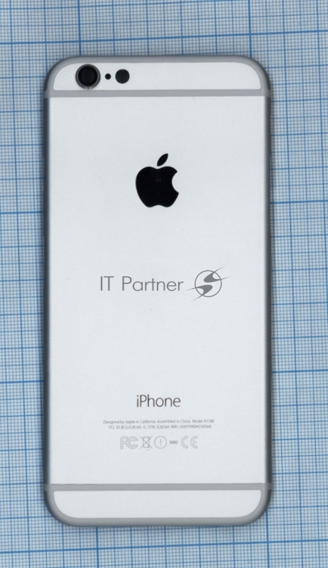 Задняя крышка для iPhone 6 (4.7) серебристый