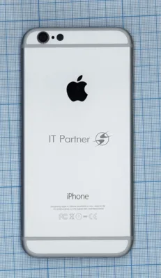 Задняя крышка для iPhone 6 (4.7) серебристый