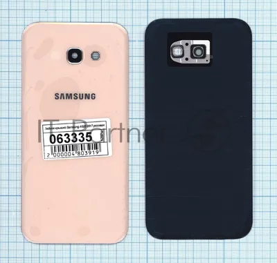 Задняя крышка для Samsung A520 Galaxy A5 (2017) розовый