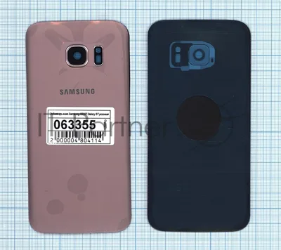 Задняя крышка для Samsung G930F Galaxy S7 розовый