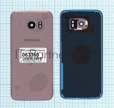 Задняя крышка для Samsung G935F Galaxy S7 Edge розовый