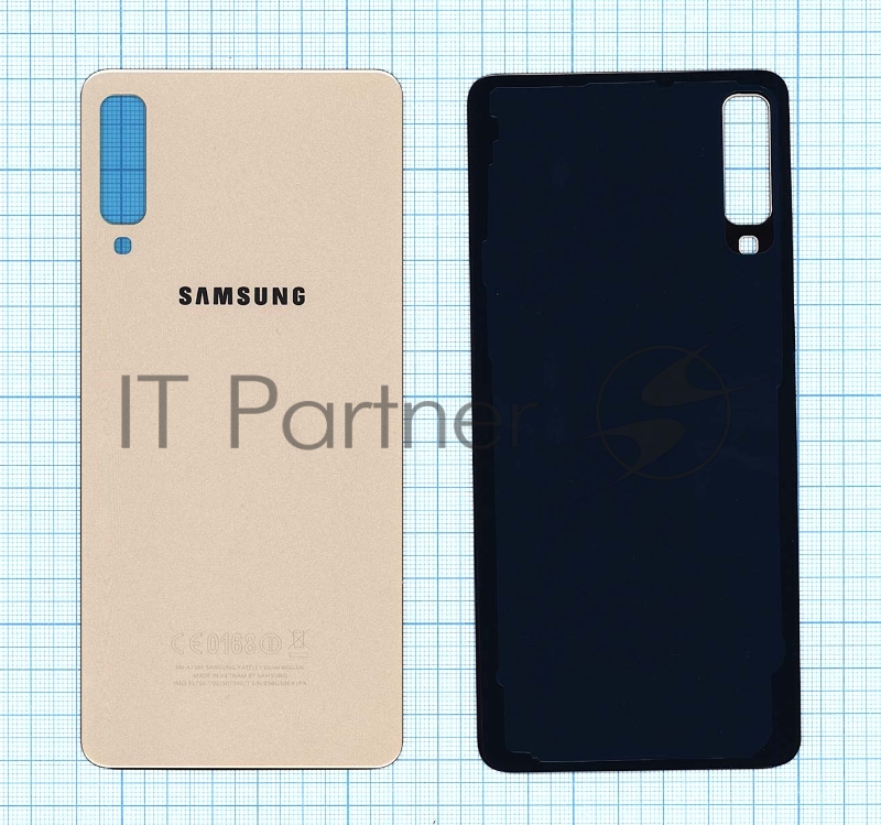 Задняя крышка для Samsung Galaxy A7 (2018) SM-A750F золотой