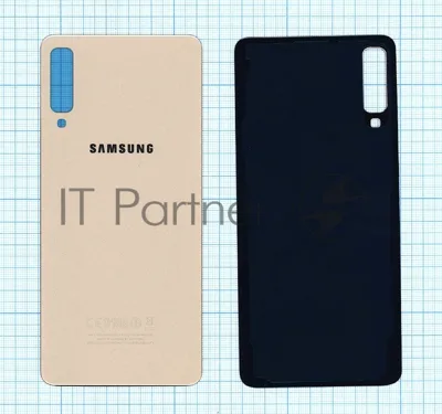 Задняя крышка для Samsung Galaxy A7 (2018) SM-A750F золотой