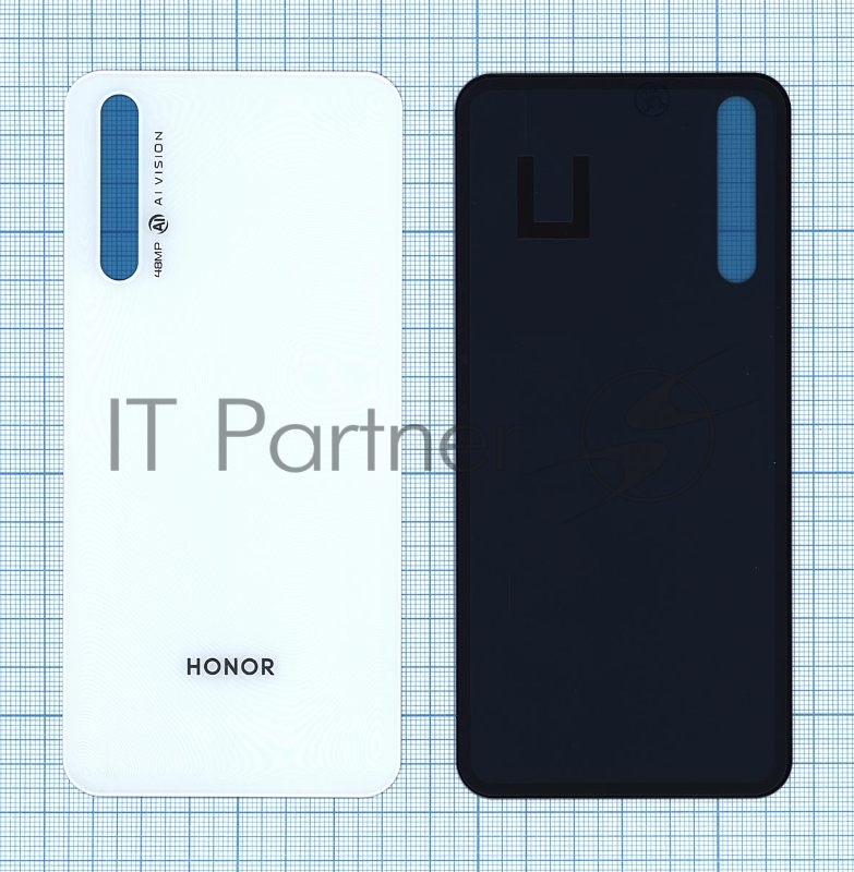 Задняя крышка для Huawei Honor 20S 2020 белый