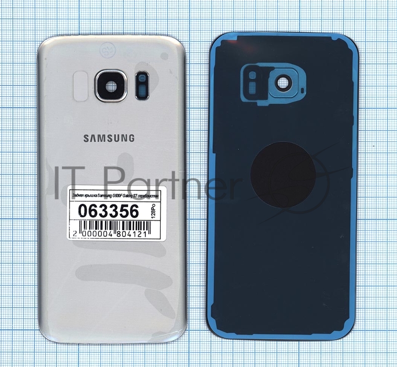 Задняя крышка для Samsung G930F Galaxy S7 серебристый