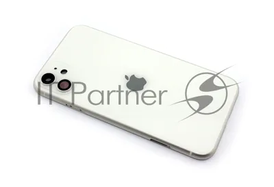 Задняя крышка (корпус) в сборе с рамкой для Apple iPhone 11 белый