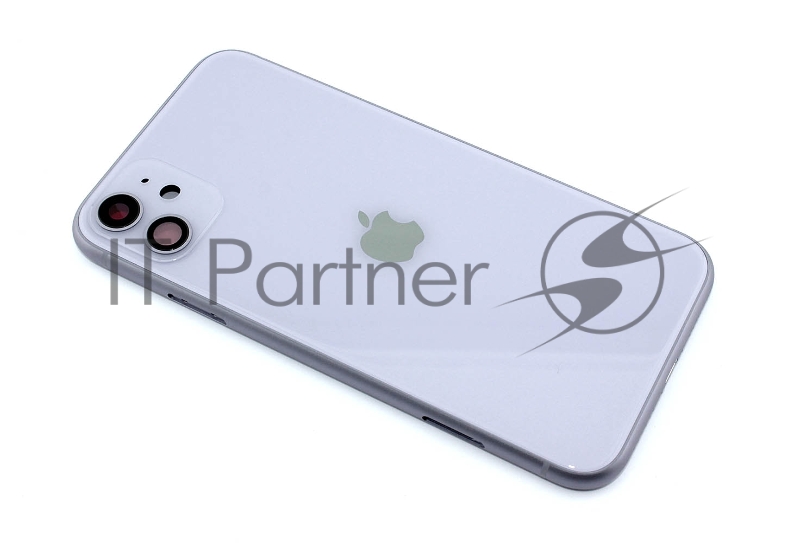 Задняя крышка (корпус) в сборе с рамкой для Apple iPhone 11 фиолетовый