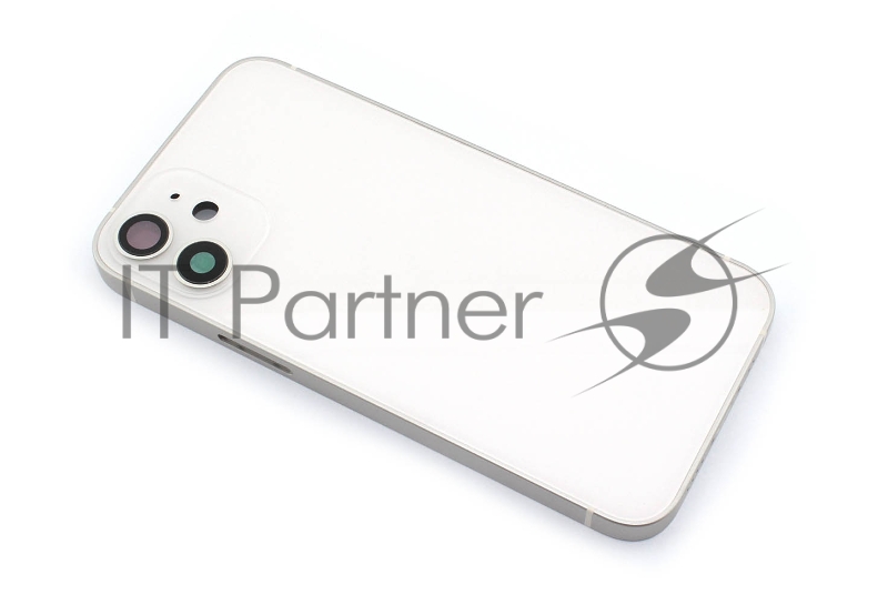 Задняя крышка (корпус) в сборе с рамкой для Apple iPhone 12 Mini белый