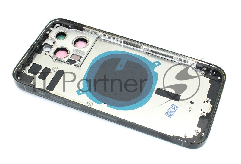 Задняя крышка (корпус) в сборе с рамкой для Apple iPhone 14 Pro Max черный