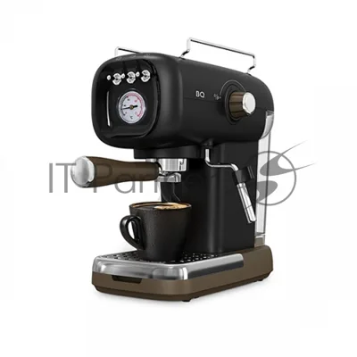 Кофеварка эспрессо BQ CM2004 черный, исп. кофе - молотый, 0.6 л, 1100 Вт, 20 бар