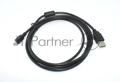Кабель для зарядки Mini USB-B(m)-USB-A(m), 1.8m черный