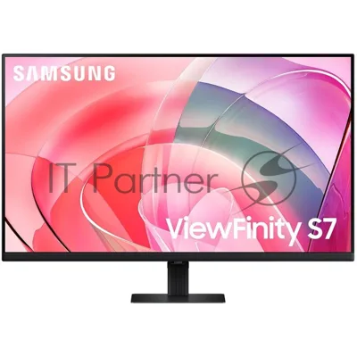 Монитор 32" Samsung ViewFinity S7 LS32D700EAIXCI VA 3840x2160, 60 Гц, 5 мс, 16:9, 350 кд/м², 1xHDMI, 1xDP, 1x3.5 мм, черный