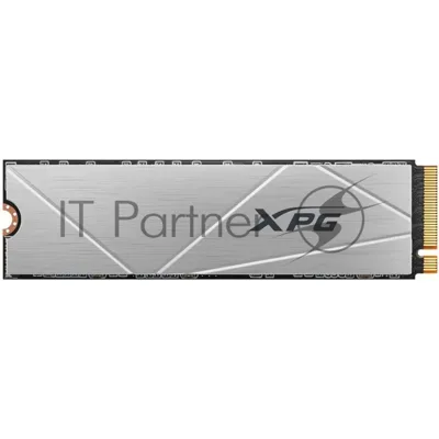 Накопитель SSD ADATA XPG GAMMIX S60, 2Tb, PCIe 4.0 x4, M.2 2280, NVMe, R/W 5000/4200, с радиатором
