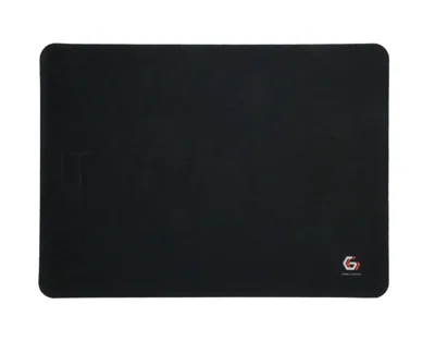 Коврик для мыши Gembird MP-35-25-BLACK, черный, 350х250х3мм, ткань/резина, пакет
