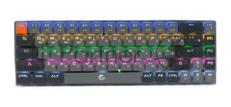 Клавиатура беспроводная Gembird KBW-7 Bluetooth, USB серая