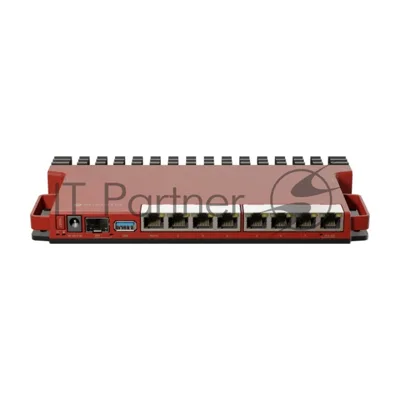 Маршрутизатор MikroTik L009UiGS-RM, 8×1/2.5 Гбит/с + 1×2.5 Гбит/с SFP, управляемый