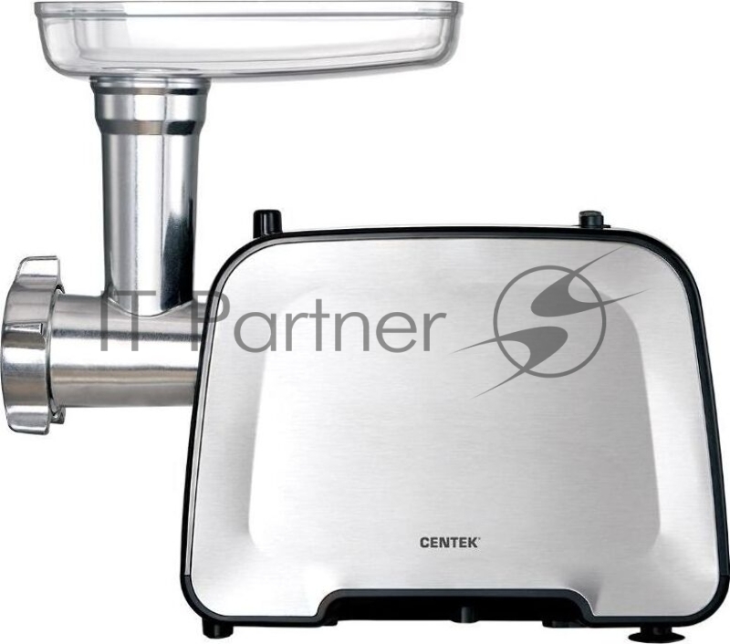 Мясорубка электрическая Centek CT-1604 белый, 2200 Вт, 2.2 кг/мин, реверс, насадки - 2