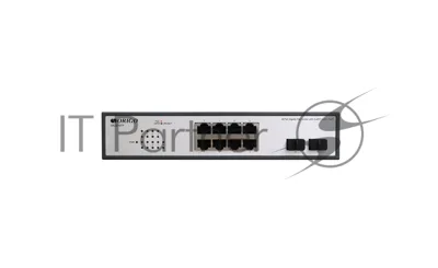 Коммутатор ORIGO OS2210FP/120W/A1A, 8×1 Гбит/с PoE + 2×1 Гбит/с SFP, неуправляемый