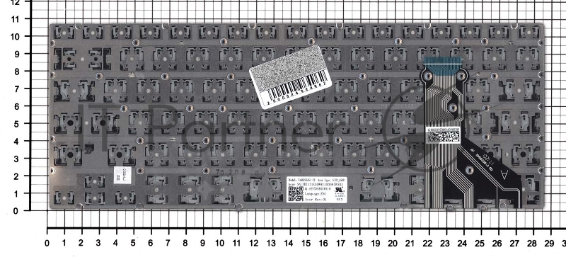 Клавиатура для ноутбука Acer Swift 7 SF713-51 черная