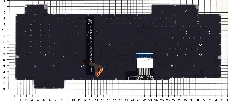 Клавиатура для ноутбука Asus ROG GL704 GL704GM черная c подсветкой
