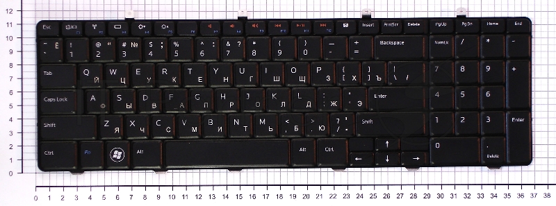 Клавиатура для ноутбука Dell Inspiron 1764 черная