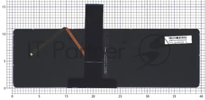 Клавиатура для ноутбука HP Envy X360 15-U000 черная без рамки с подсветкой