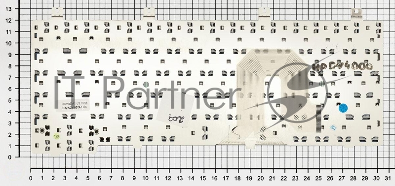 Клавиатура для ноутбука HP Pavilion DV4000 DV4100 DV4200 DV4300 DV4400 черная